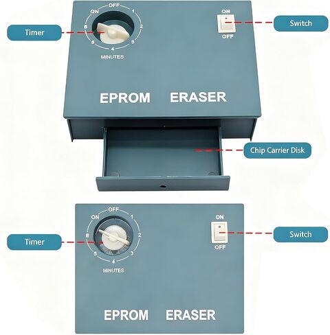 EPROM ممحاة متعددة الأشعة فوق البنفسجية علاج IC رقاقة البيانات آلة فارغة ضوء الأشعة فوق البنفسجية الموقت أشباه الموصلات رقاقة محو الإشعاع in Kuwait