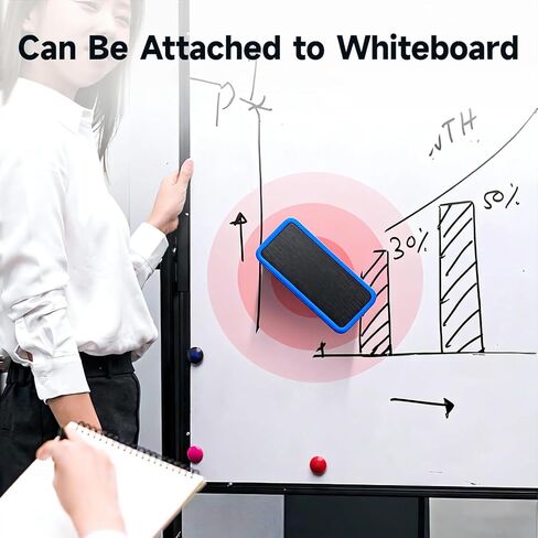 Whiteboard Eraser Magnetic, Dry Erase Eraser for Office, Home and Classroom (Blue) in Saudi Arabia
