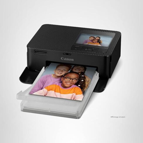 Canon Selphy CP1500 Photo Printer Bundle (Black) with KP-108 Paper (108 Sheets) 3 Color Ink Cartridges & Tudak Cleaning Cloth – Wireless Compact Dye-Sub Printer Kit in Saudi Arabia