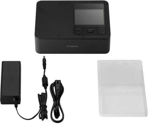 Canon Selphy CP1500 Photo Printer Bundle (Black) with KP-108 Paper (108 Sheets) 3 Color Ink Cartridges & Tudak Cleaning Cloth – Wireless Compact Dye-Sub Printer Kit in Saudi Arabia