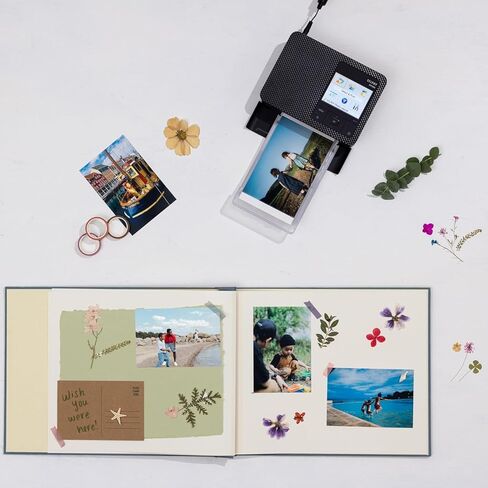 Canon Selphy CP1500 Photo Printer Bundle (Black) with KP-108 Paper (108 Sheets) 3 Color Ink Cartridges & Tudak Cleaning Cloth – Wireless Compact Dye-Sub Printer Kit in Saudi Arabia