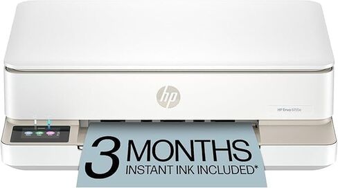 طابعة HP Envy 6165e اللاسلكية النافثة للحبر الملونة الكل في واحد، Portobello، الطباعة، المسح الضوئي، النسخ، الطباعة على الوجهين الأفضل للمنزل، تجربة حبر فورية لمدة 3 أشهر، مُمكّنة بالذكاء الاصطناعي (714L6A) (قسط متجدد) in Kuwait