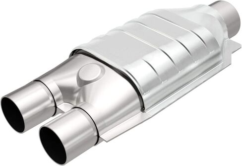 المحول الحفاز MagnaFlow 99007HM: مدخل/مخرج 2.5 بوصة/2 بوصة، درجة HM، ملائم عالمي (متوافق مع المعايير الفيدرالية/وكالة حماية البيئة) in Kuwait