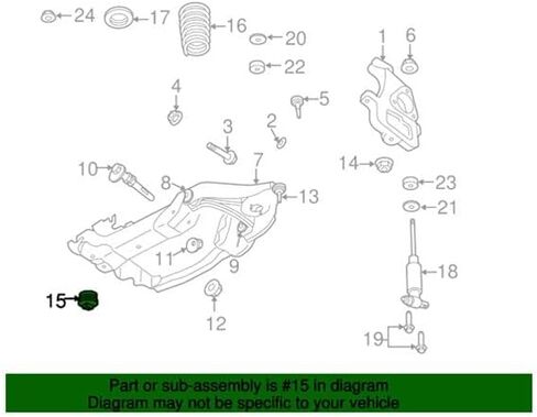 Mopar Performance 55366759AA MOPAR Isolator in Saudi Arabia