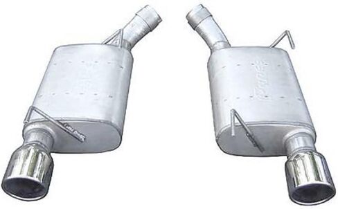Pypes العادم SFM60V المخالف 2-1/2 "قطر 4" نصائح الفولاذ المقاوم للصدأ المحور الخلفي نظام العادم لمجموعة فورد موستانج in Kuwait