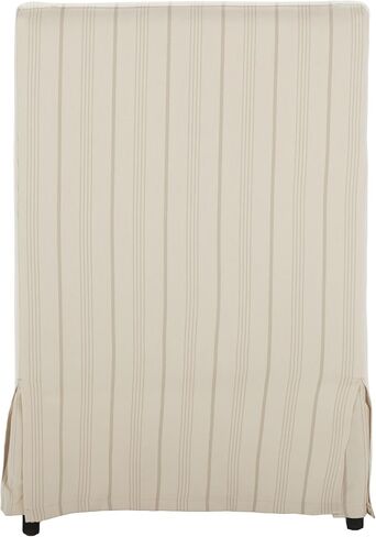 Safavieh Mercer Collection Carson Slipcover Side Chair, Beige in Saudi Arabia