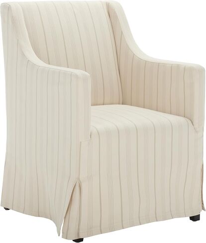 Safavieh Mercer Collection Carson Slipcover Side Chair, Beige in Saudi Arabia