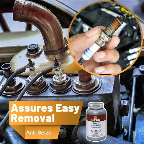 Copper Anti Seize Grease Lubricant High Temp Never Antiseize Compound for Spark Plug Bolts 8 oz in Saudi Arabia