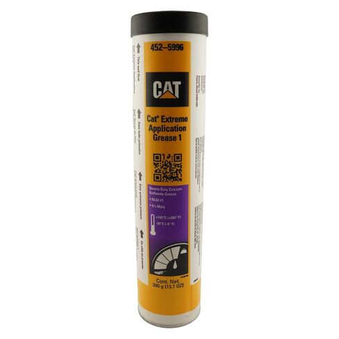 CAT 452-5996 (4525996) شحم شديد الاستخدام رقم 1 - خرطوشة 390 جرام - 5% مولي، NLGI #1 سلفونات الكالسيوم شديدة التحمل in Kuwait