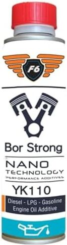 BOR Strong Oil Additive Nano Boron | High Mileage Engine Treatment for Cars, Trucks, and Motorcycles | Oil Stabilizer, Lifter Tick Fix, Fuel Saver | 11.2 oz. (330 Ml) in Saudi Arabia