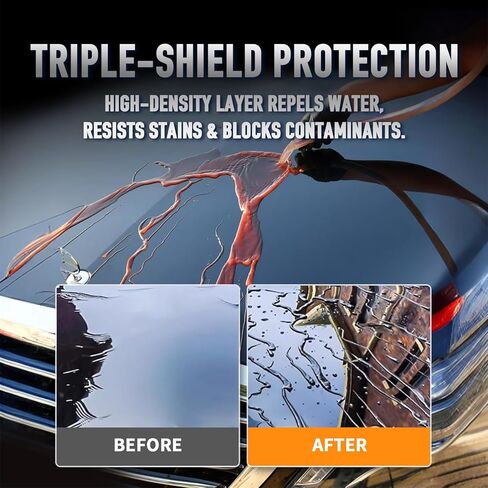 Auto Ceramics Coating Light Ceramic Coating for Cars, Protect Car Paintwork, High Shine, Easy to Apply, 100ml (Sufficient for 1 Small-Med Car)-3-5 Years Durability (3) in Saudi Arabia