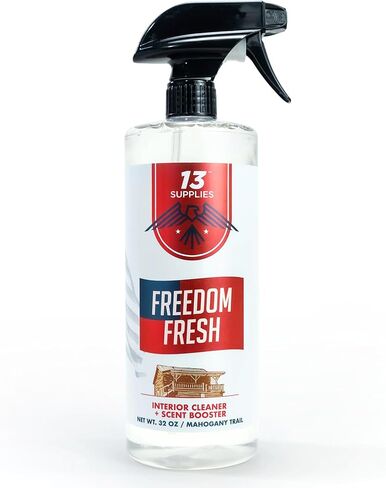 Premium Car Interior Cleaner Spray – Auto Cleaner for Headliner, Mats, Interior Vehicle Cleaning, Car Dashboard Cleaner Stain Remover, Restores Shine, Great Gift for Guys - Freedom Fresh Black Frost in Kuwait