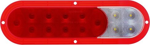 Optronics STL68RBP مصباح LED للتركيب على السطح، أحمر in Saudi Arabia