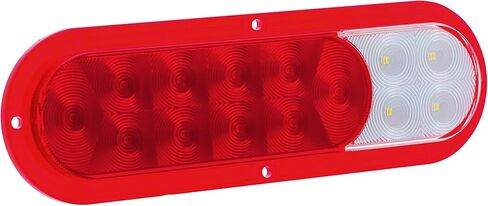 Optronics STL68RBP مصباح LED للتركيب على السطح، أحمر in Saudi Arabia