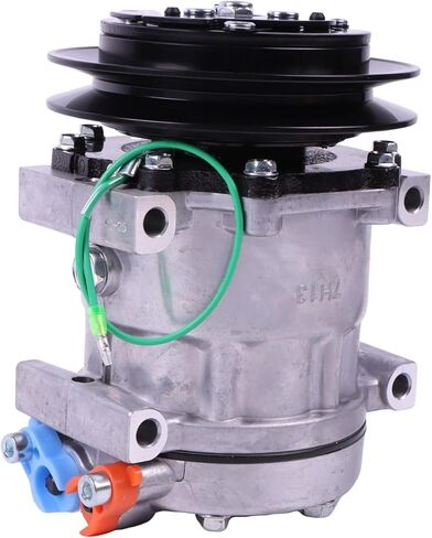 24V SD7H13 A/C ضاغط 72203934 72206499 72958311 314005731 98988 101241412 50939912 5093991 423-S62-4330 لحفارة كوبيلكو 140SR 140 ريال-3 200-8 230 ريال-3 260 ريال-3 70 ريال 75 ريال in Saudi Arabia