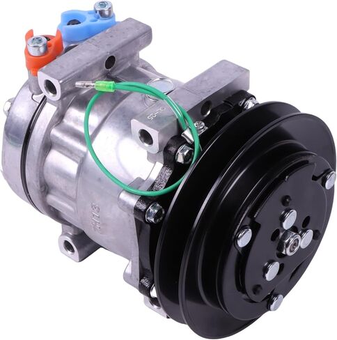 24V SD7H13 A/C ضاغط 72203934 72206499 72958311 314005731 98988 101241412 50939912 5093991 423-S62-4330 لحفارة كوبيلكو 140SR 140 ريال-3 200-8 230 ريال-3 260 ريال-3 70 ريال 75 ريال in Saudi Arabia