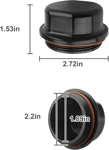 غطاء غبار محور 81143، متوافق مع أغطية غبار محور Dexter Vortex K71-G01-73، 21-261، 48355 فولت، مناسب للمقطورات والقوارب والأطقم الأخرى - عبوتان، يتضمن حلقة دائرية in Kuwait