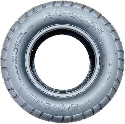 إطار سكوتر كهربائي 13 × 5.0-6.5، إطار هوائي بدون أنبوب مقاس 13 بوصة، مناسب لإطارات مقاس 6.5 بوصة، سكوتر كهربائي مقاس 13 بوصة، عربة صغيرة، دراجة جيب، إطار بديل لأداء جميع التضاريس in Saudi Arabia