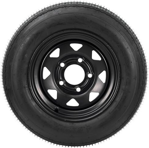 مجموعة من 2 إطارات مقطورة 4.80-12 4.80x12 480-12 4.80-12، 5 عروة على 4.5 بوصة، نطاق التحميل C 6PR in Kuwait