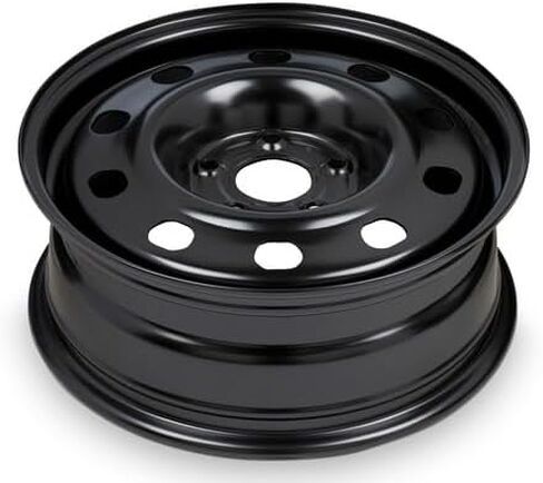 عجلة فولاذية بديلة جديدة مقاس 17 × 6.5 بوصة من OEM لـ 2013-2020 دودج كارافان 5-127 ملم باللون الأسود مقاس 17 بوصة 4726431AA in Kuwait