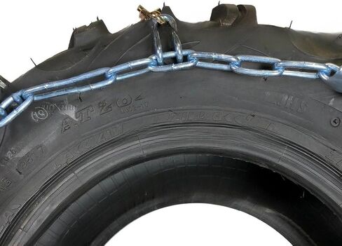 مناسبة لسلاسل إطارات ATV/UTV [25X10-12 26x10-12 V Bar Design] متوافقة مع ظروف الثلج/الجليد - تناسب معظم موديلات Polaris/Can-Am/Yamaha 2010-2024 (لا تتطلب أدوات تثبيت) in Kuwait