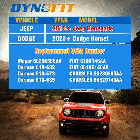 Dynofit M12x1.25 استبدال مسامير العروة ما بعد البيع للبراغي المنتفخة OE المكونة من قطعتين، 20 قطعة 17 مم عرافة OE نمط عجلة الترباس تناسب Jeep Renegade 2015-2025، دودج هورنت 2023-2025، 22 مم عرقوب تصميم قطعة واحدة in Kuwait