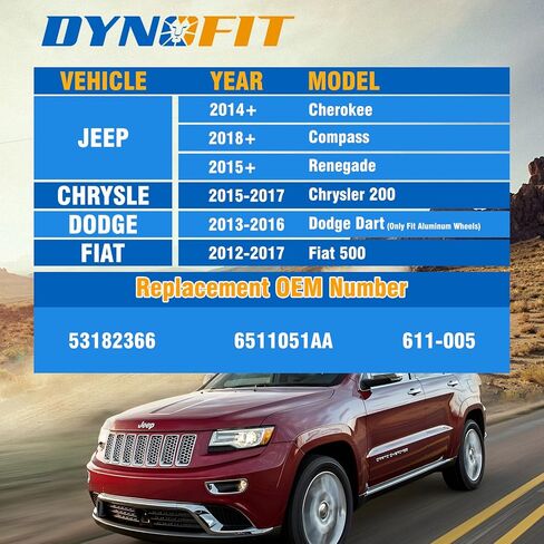 Dynofit M12x1.25 Lug Bolts Set Compatible with Je-ep Compass Cherokee Renegade, 20pcs 12mmx1.25 Lug Nuts Stud for Fiat 500 Dodge Dart Chrysler 200, 28mm Shank Wheel Bolts Replace OE#6511051AA 611-005 in Saudi Arabia