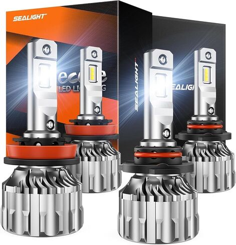 SEALIGHT 𝟗𝟎𝟎𝟓 𝐇𝟏𝟏 𝐅𝐨𝐠 𝐋𝐢𝐠𝐡𝐭 𝐁𝐮𝐥𝐛𝐬, 𝐏𝐥𝐮𝐠-𝐍-𝐏𝐥𝐚𝐲, Pack of 4 in Saudi Arabia