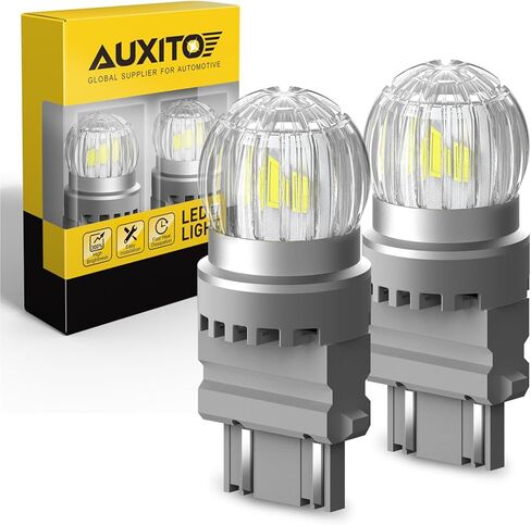 AUXITO 7443 LED Bulbs White Reverse Lights 400% Brighter, 7440 7444 7441 Light 6000K for Tail Light, Backup Light, DRL, Parking Light, Pack of 2 in Saudi Arabia