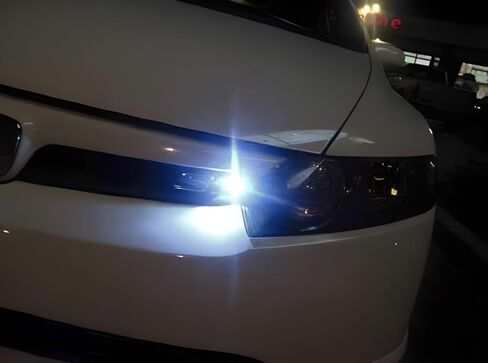 مصابيح عين النسر LED عالية الطاقة من iJDMTOY متوافقة مع مصابيح وقوف السيارات ومصابيح الضباب وزينون أبيض in Kuwait