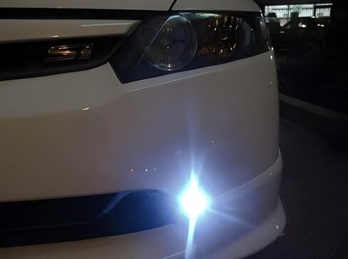 مصابيح عين النسر LED عالية الطاقة من iJDMTOY متوافقة مع مصابيح وقوف السيارات ومصابيح الضباب وزينون أبيض in Kuwait
