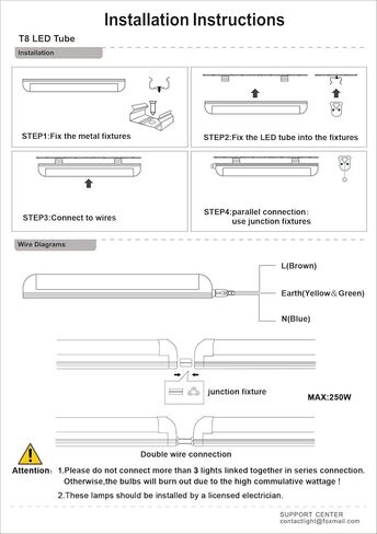 مصابيح أنبوبية LED مدمجة 8 أقدام مزدوجة الجوانب 170 درجة، 72 وات 72000 لومن، AC85-277V، غطاء شفاف SMD2835، أبيض بارد 6000 ك، مصابيح باب تبريد LED 25 حزمة in Saudi Arabia