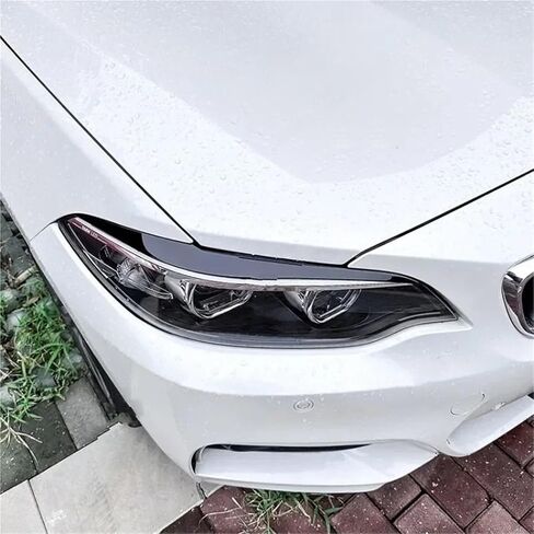 سيارة العلوي الحواجب الجفن المفسد لسيارات BMW F22 F23 F87 M2 220i M235i M240i 2 سلسلة 2014-2022 العلوي الحاجب جفن غطاء الكسوة ABS in Kuwait