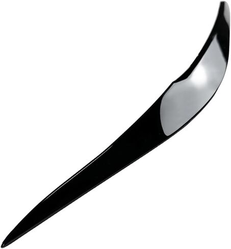 Zhisheng سيارة العلوي الحاجب غطاء الكسوة مصباح غطاء العين لسيارات BMW 2 سلسلة F22 F23 F87 M2 2-Door 14-2021 ABS أسود لامع in Kuwait