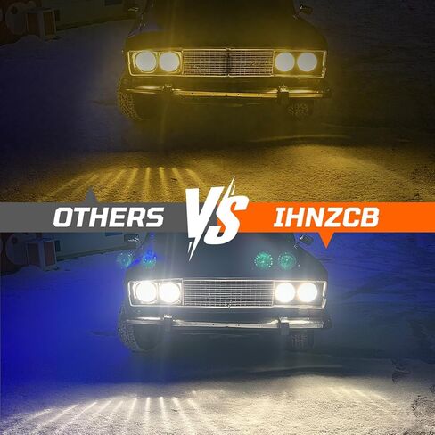 H5006 H5001 5.75 بوصة زجاج مستدير LED للمصابيح الأمامية + H4/9003 مصابيح إضاءة مزدوجة عالية ومنخفضة الشعاع، نمط شعاع مختوم، مظهر كلاسيكي أصلي in Kuwait