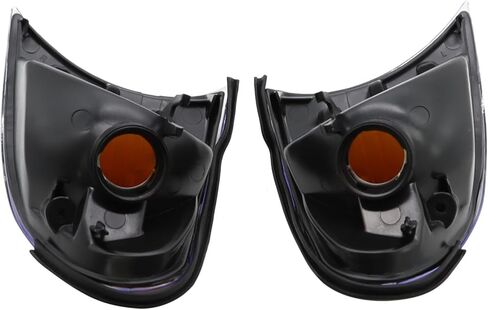 2PCS Turn Signal Corner Light Lamp Compatible with E46 3 Series 325i 325Xi 330i 330Xi 2002-2005 Signal Marker Light Amber Lens Left Right Front Parking Light Housing 63137165859 63137165860 in Saudi Arabia