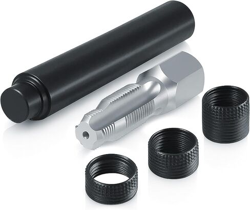 طقم إصلاح الخيط 5334-14 M14 x 1.25، طقم إصلاح خيط فتحة شمعة الإشعال يتضمن صنبور مخرطة 14 مم، أداة إدخال و(3) إدراجات، موفر قابس الشرارة in Kuwait
