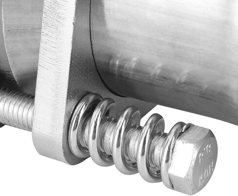 ZJchao Flange Repair Piping Kit, Repair Kit Stainless Steel Flange Pipe with Spring Screw/Fastener for Most Vehicles in Saudi Arabia