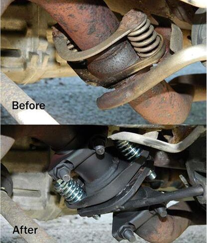 ZJchao Flange Repair Piping Kit, Repair Kit Stainless Steel Flange Pipe with Spring Screw/Fastener for Most Vehicles in Saudi Arabia
