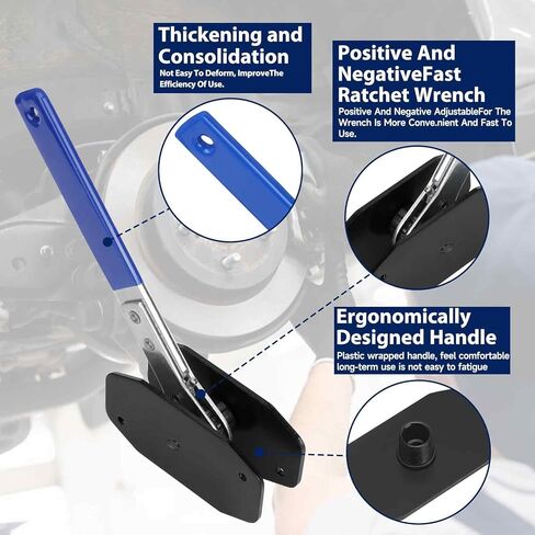 Brake Tools, Brake Caliper Tool, 4 in 1 Universal Disc Brake Caliper Compression Tool, Caliper Piston Compressor Tool with 2 Brake Caliper Hooks, Brake Caliper Press for Car Brake Repair Installation in Kuwait