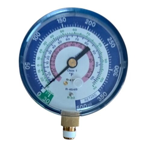 49118 A2L مقياس مشعب بديل منخفض الجانب - لاستبدال أجزاء HVAC للسترة الصفراء - مقياس مشعب HVAC - أزرق in Kuwait
