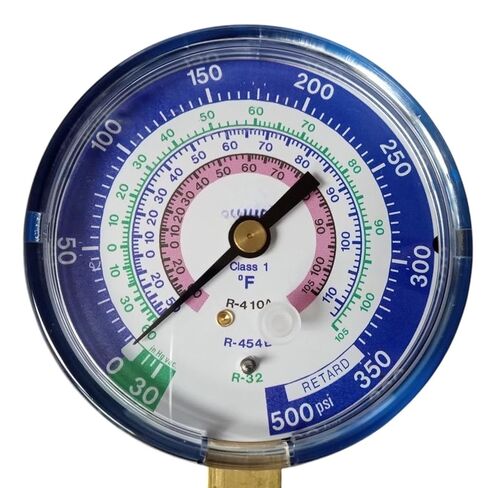 49118 A2L مقياس مشعب بديل منخفض الجانب - لاستبدال أجزاء HVAC للسترة الصفراء - مقياس مشعب HVAC - أزرق in Kuwait