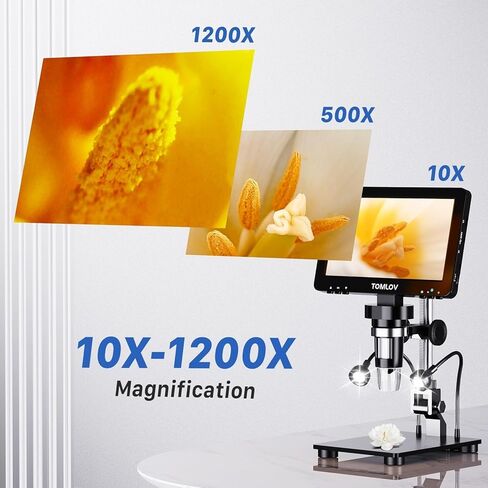 مجهر رقمي نطاق رقمي 7 بوصة شاشة IPS 1200X عرض كامل للعملة 16 ميجابكسل لحام احترافي in Saudi Arabia