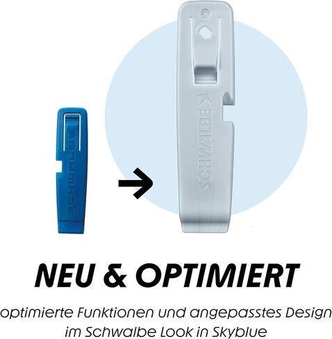 Schwalbe Reifenheber Fahrrad - 3er Set Fahrrad Reifenheber – 3in1 Fahrrad Werkzeug, Montierhebel mit integrierter Klemmfunktion und SV Ventilschlüssel in Saudi Arabia