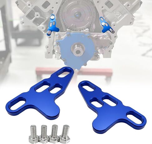 أداة محاذاة مبيت مضخة الزيت، مجموعة أدوات توجيه مبادلة الكاميرا، مجموعات دليل مضخة زيت الألومنيوم الخام لمحركات Gen V LT1 LT4 LT5 L83 L86 L87 (أزرق) in Kuwait