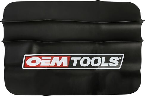 OEMTOOLS 24900 Black Vinyl Fender Cover, 27" x 34" Vehicle Repair Cover, Car Fender Protector for Mechanics, Mat Holds Tools in Place, Chemical Resistant Heavy Gauge Vinyl Protects Surfaces in Kuwait