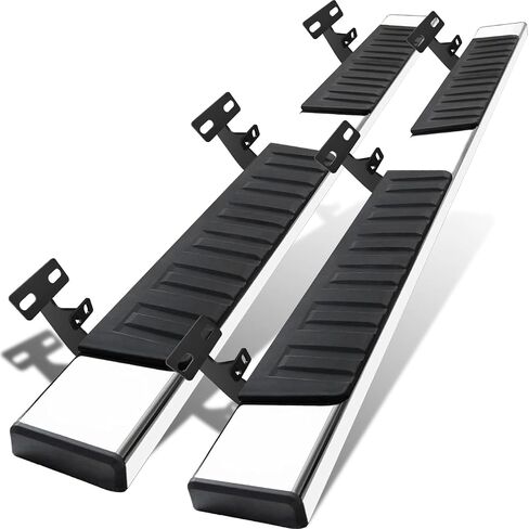COMNOVA 6 Inches Running Boards Compatible with 2009-2018 Dodge Ram 1500 Crew Cab(Including 2019-2024 Classic), 2010-2026 Ram 2500 3500, Carbon Steel Side Steps. in Saudi Arabia