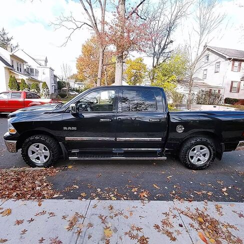 COMNOVA 6 Inches Running Boards Compatible with 2009-2018 Dodge Ram 1500 Crew Cab(Including 2019-2024 Classic), 2010-2026 Ram 2500 3500, Carbon Steel Side Steps. in Saudi Arabia