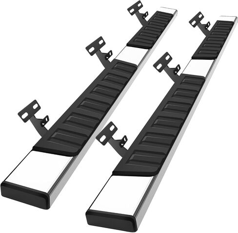 COMNOVA 6 Inches Running Boards Compatible with 2009-2018 Dodge Ram 1500 Crew Cab(Including 2019-2024 Classic), 2010-2026 Ram 2500 3500, Carbon Steel Side Steps. in Saudi Arabia