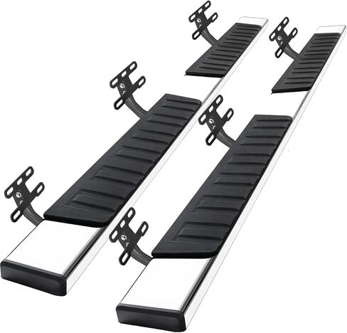 COMNOVA 6 Inches Running Boards Compatible with 2009-2018 Dodge Ram 1500 Crew Cab(Including 2019-2024 Classic), 2010-2026 Ram 2500 3500, Carbon Steel Side Steps. in Saudi Arabia